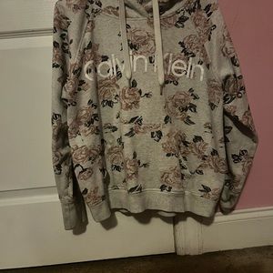 Floral Calvin Klein hoodie